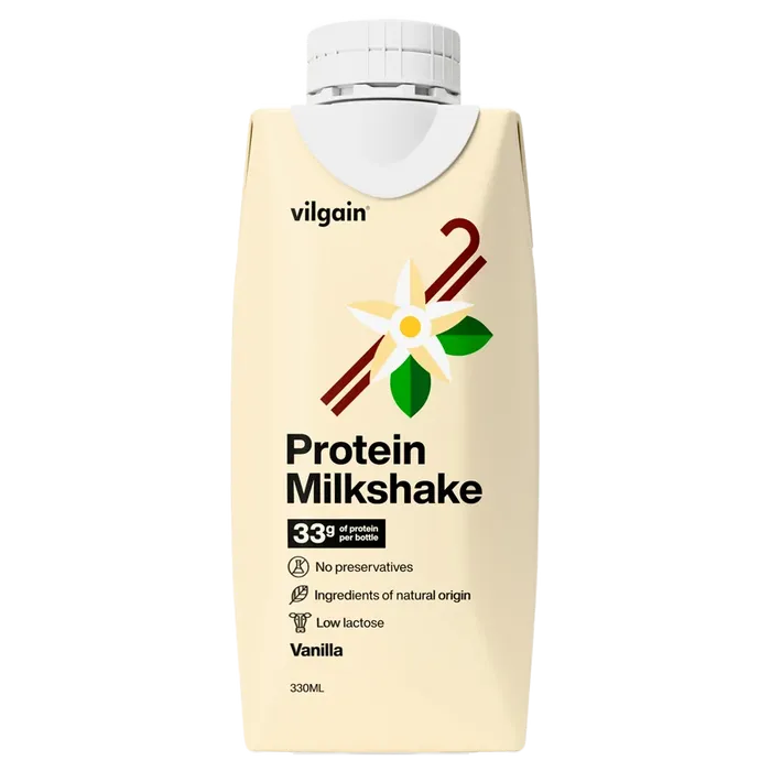 Vilgain Protein Milkshake vanilka 330ml